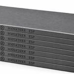 Kit HARDVANES® de 7 paletas idénticas de 105 × 39 × 4 mm, apiladas y alineadas sobre fondo blanco.