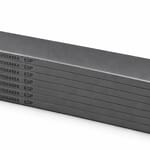 Kit HARDVANES® de 7 paletas idénticas de 170 × 44 × 4 mm, apiladas y alineadas sobre fondo blanco.